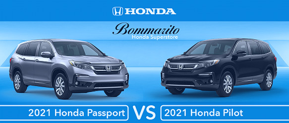 Honda Passport vs. Honda Pilot: Specs, Dimensions, Capability (2021, 2020,  2019)